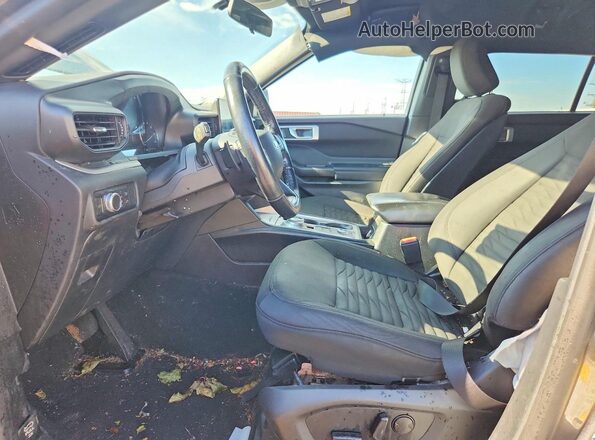 1FMSK8DH3LGC02467 2020 FORD EXPLORER Gray წინა სალონის ხედი