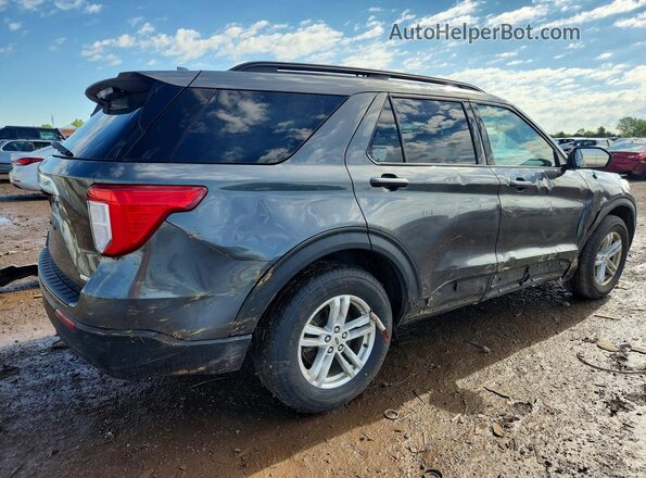 1FMSK8DH3LGC02467 2020 FORD EXPLORER Gray უკანა მარჯვენა