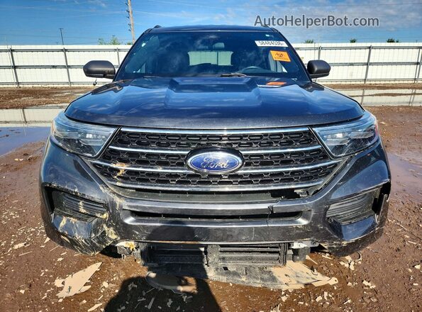 1FMSK8DH3LGC02467 2020 FORD EXPLORER Gray წინა ხედი