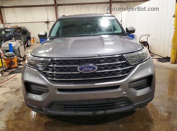 1FMSK8DH3MGA76919 2021 FORD EXPLORER Gray Вид спереду