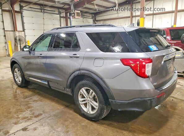 1FMSK8DH3MGA76919 2021 FORD EXPLORER Gray Задня ліва чверть