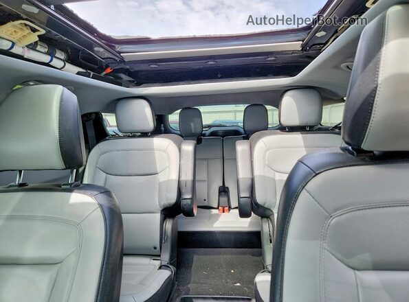 1FMSK8DH3MGB41204 2021 FORD EXPLORER Черный Вид задних сидений