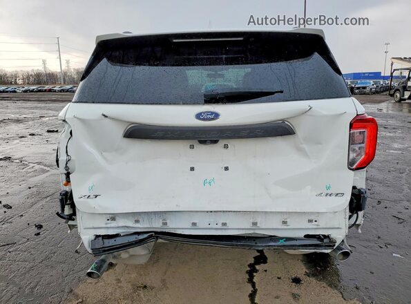 1FMSK8DH3PGA30799 2023 FORD EXPLORER White Widok z tyłu