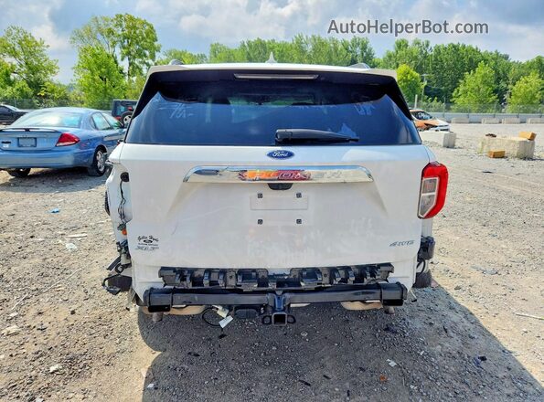 1FMSK8DH3PGA53662 2023 FORD EXPLORER White Vista trasera
