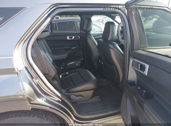 1FMSK8DH4LGA66902 2020 FORD EXPLORER Black VIN sticker view
