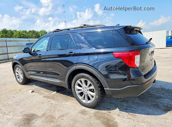 1FMSK8DH4LGC08830 2020 FORD EXPLORER Black Задня ліва чверть