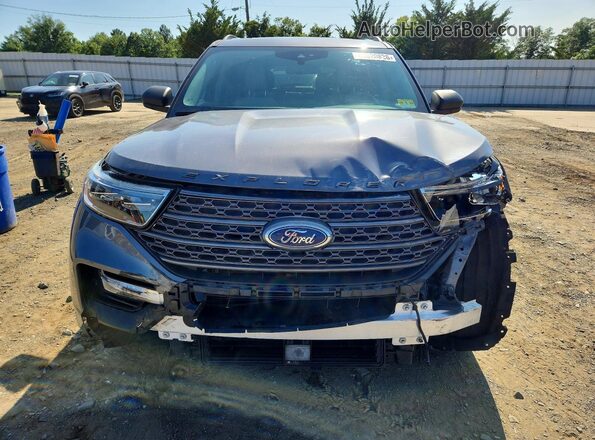 1FMSK8DH4MGA36641 2021 FORD EXPLORER Серебряный Вид спереди