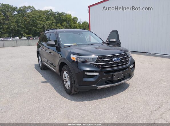 1FMSK8DH4MGC01183 2021 FORD EXPLORER Black წინა ხედი