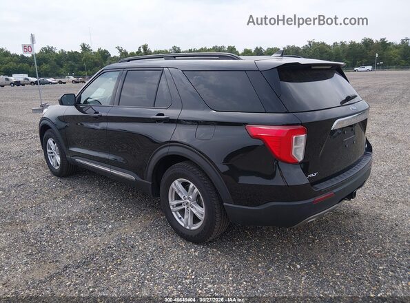 1FMSK8DH4MGC01183 2021 FORD EXPLORER Black უკანა მარცხენა