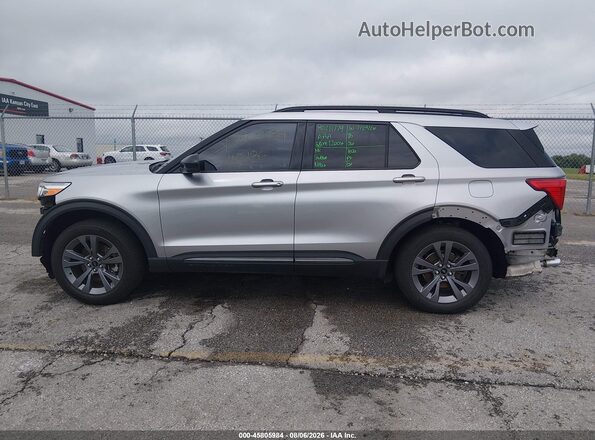 1FMSK8DH4NGA23356 2022 FORD EXPLORER Silver Vista interior de 360 grados