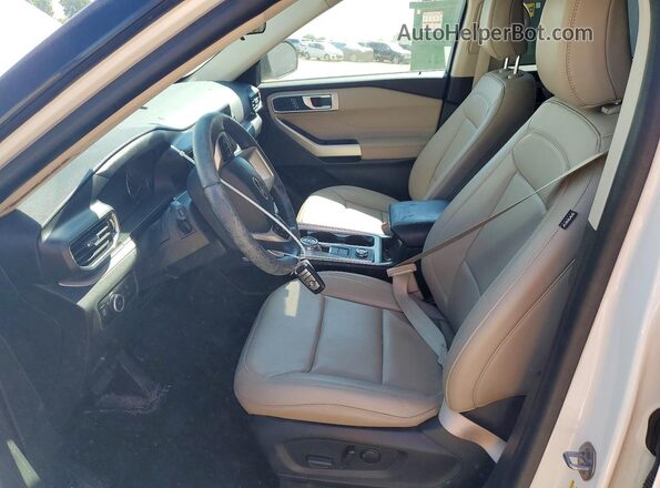1FMSK8DH4PGA95791 2023 FORD EXPLORER White Widok wnętrza z przodu