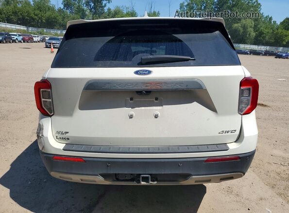 1FMSK8DH4PGA95791 2023 FORD EXPLORER White Widok z tyłu