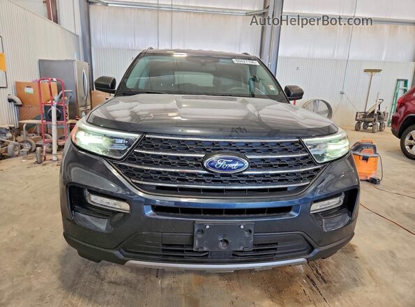 1FMSK8DH4PGB94451 2023 FORD EXPLORER Blue წინა ხედი