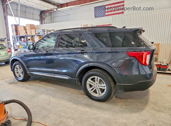 1FMSK8DH4PGB94451 2023 FORD EXPLORER Blue უკანა მარცხენა