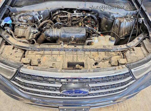1FMSK8DH4PGB94451 2023 FORD EXPLORER Blue უკანა სალონის ხედი
