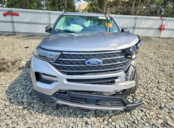 1FMSK8DH4PGC39355 2023 FORD EXPLORER Silver Front view