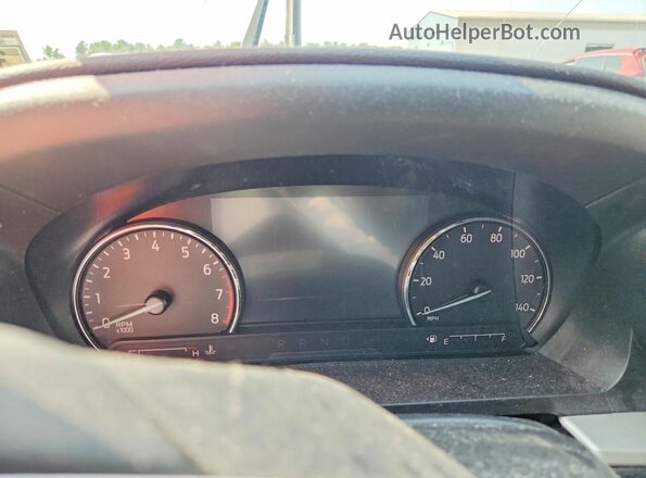 1FMSK8DH4PGC39355 2023 FORD EXPLORER Silver Instrument cluster view