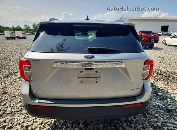1FMSK8DH4PGC39355 2023 FORD EXPLORER Silver Rear view