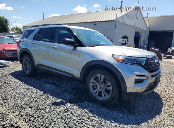 1FMSK8DH4RGA12802 2024 FORD EXPLORER Silver Առջևի աջ