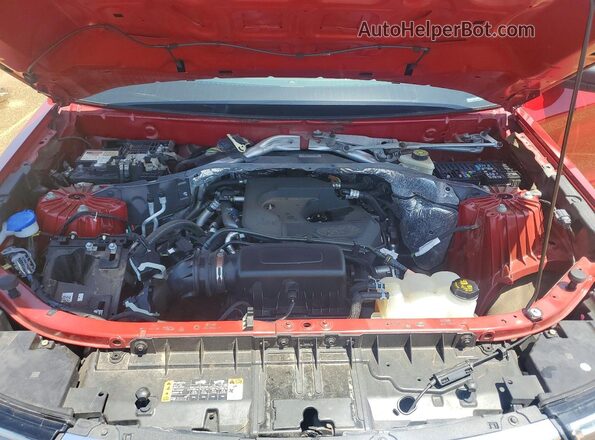 1FMSK8DH5LGA80582 2020 FORD EXPLORER Red ძრავის განყოფილების ხედი
