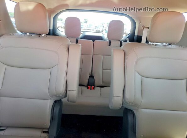 1FMSK8DH5LGA80582 2020 FORD EXPLORER Red უკანა სავარძლების ხედი