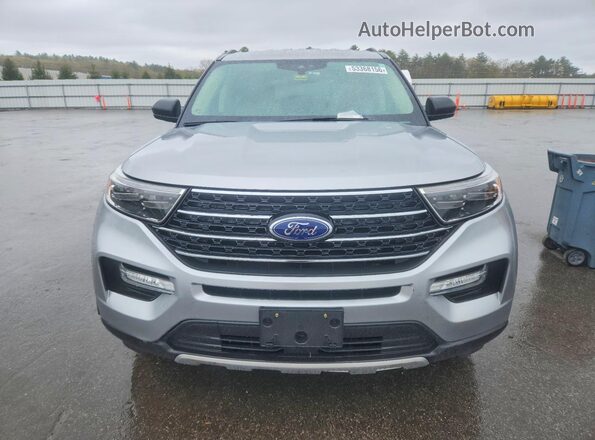 1FMSK8DH5LGB17632 2020 FORD EXPLORER Silver Front view