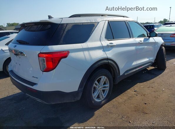 1FMSK8DH5MGA69874 2021 FORD EXPLORER White უკანა მარჯვენა