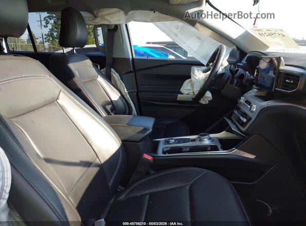 1FMSK8DH5MGA69874 2021 FORD EXPLORER White წინა სალონის ხედი