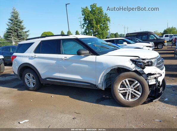 1FMSK8DH5MGA69874 2021 FORD EXPLORER White უკანა სალონის ხედი