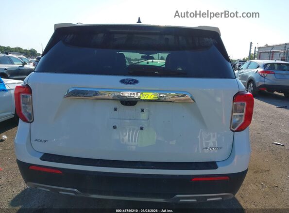 1FMSK8DH5MGA69874 2021 FORD EXPLORER White 