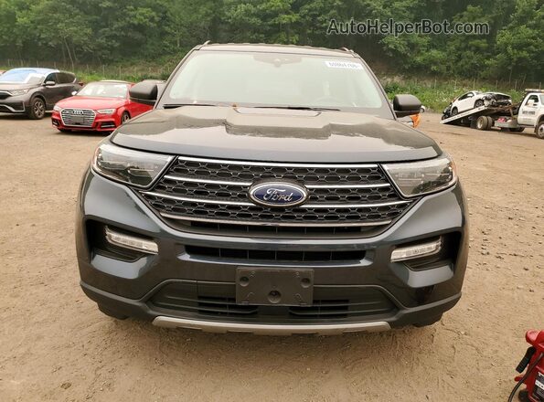 1FMSK8DH5NGC37000 2022 FORD EXPLORER Black Widok z przodu