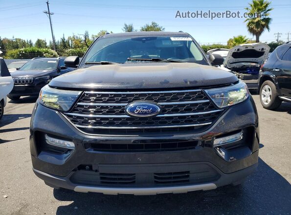 1FMSK8DH5PGA61228 2023 FORD EXPLORER Черный Вид спереди