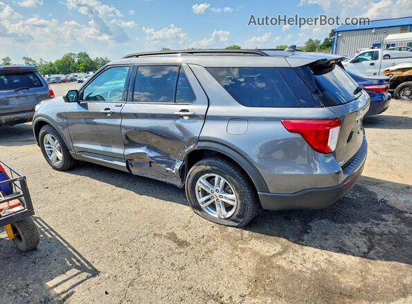 1FMSK8DH5PGA93726 2023 FORD EXPLORER Серый Задняя левая четверть