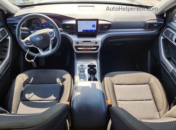 1FMSK8DH5PGA93726 2023 FORD EXPLORER Серый Вид панели приборов