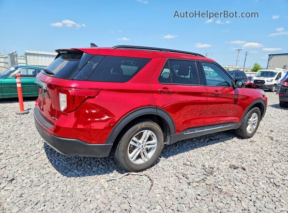 1FMSK8DH5PGB96709 2023 FORD EXPLORER Красный Задняя правая четверть