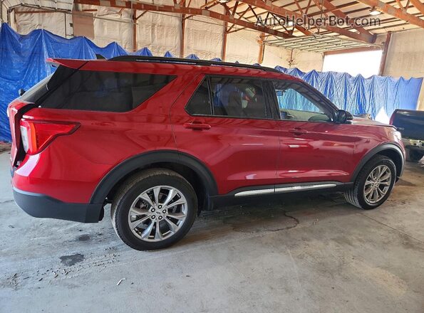 1FMSK8DH5PGC09393 2023 FORD EXPLORER Red Tył prawy