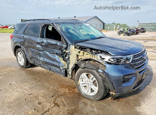1FMSK8DH5RGA39586 2024 FORD EXPLORER Blue Առջևի աջ