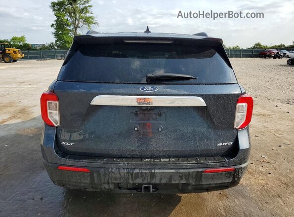 1FMSK8DH5RGA39586 2024 FORD EXPLORER Blue Հետևի տեսք