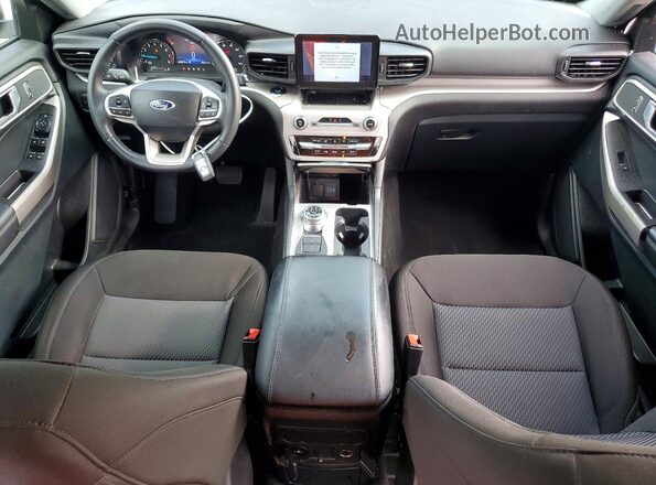 1FMSK8DH5RGA39586 2024 FORD EXPLORER Blue Առջևի վահանակի տեսք