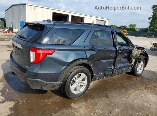 1FMSK8DH5RGA39586 2024 FORD EXPLORER Blue Հետևի աջ