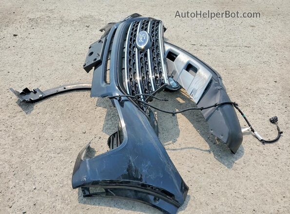 1FMSK8DH6LGA64990 2020 FORD EXPLORER Black Widok naklejki z numerem VIN