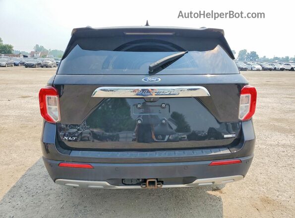 1FMSK8DH6LGA64990 2020 FORD EXPLORER Black Widok z tyłu