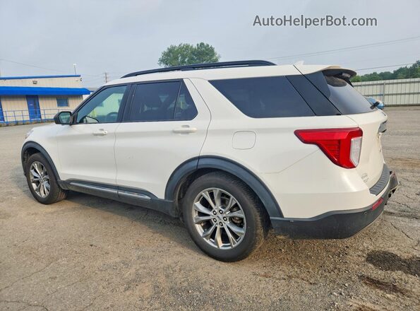 1FMSK8DH6LGC28092 2020 FORD EXPLORER Белый Задняя левая четверть