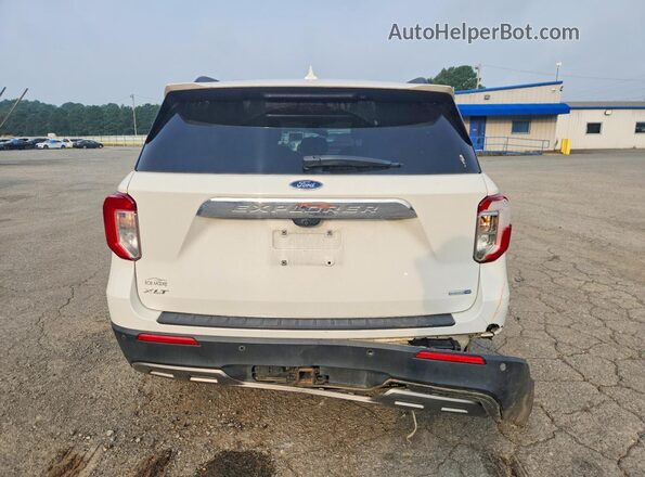 1FMSK8DH6LGC28092 2020 FORD EXPLORER Белый Вид сзади