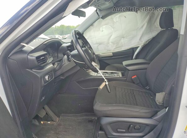 1FMSK8DH6MGB85617 2021 FORD EXPLORER White Vista interior delantera