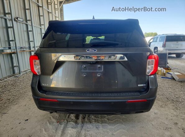 1FMSK8DH7LGA56154 2020 FORD EXPLORER Gray უკანა ხედი