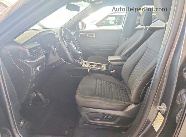 1FMSK8DH7LGA56154 2020 FORD EXPLORER Gray წინა სალონის ხედი
