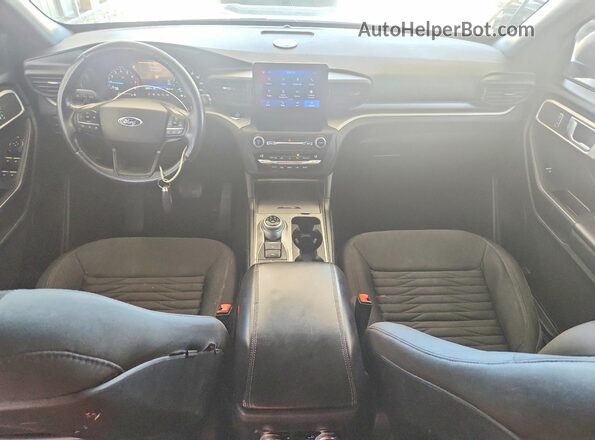 1FMSK8DH7LGA56154 2020 FORD EXPLORER Gray წინა პანელის ხედი