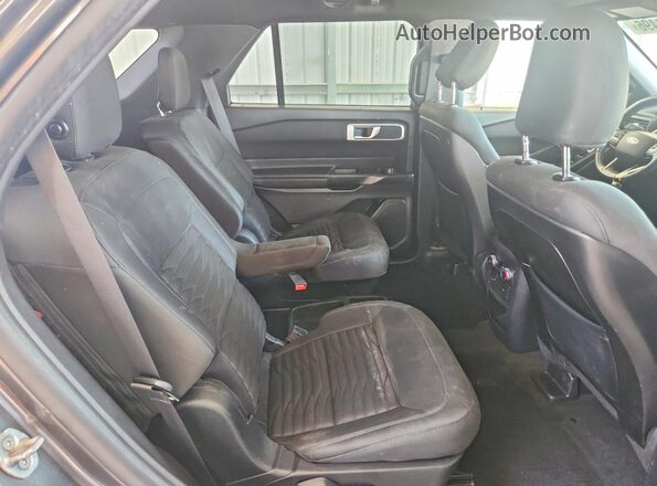 1FMSK8DH7LGA56154 2020 FORD EXPLORER Gray უკანა სალონის ხედი