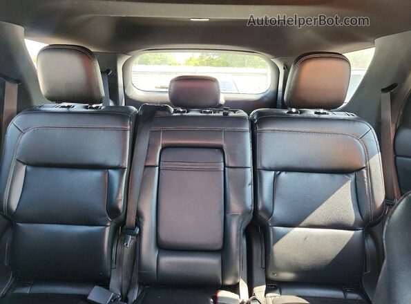 1FMSK8DH7LGC19983 2020 FORD EXPLORER Red Вид задніх сидінь